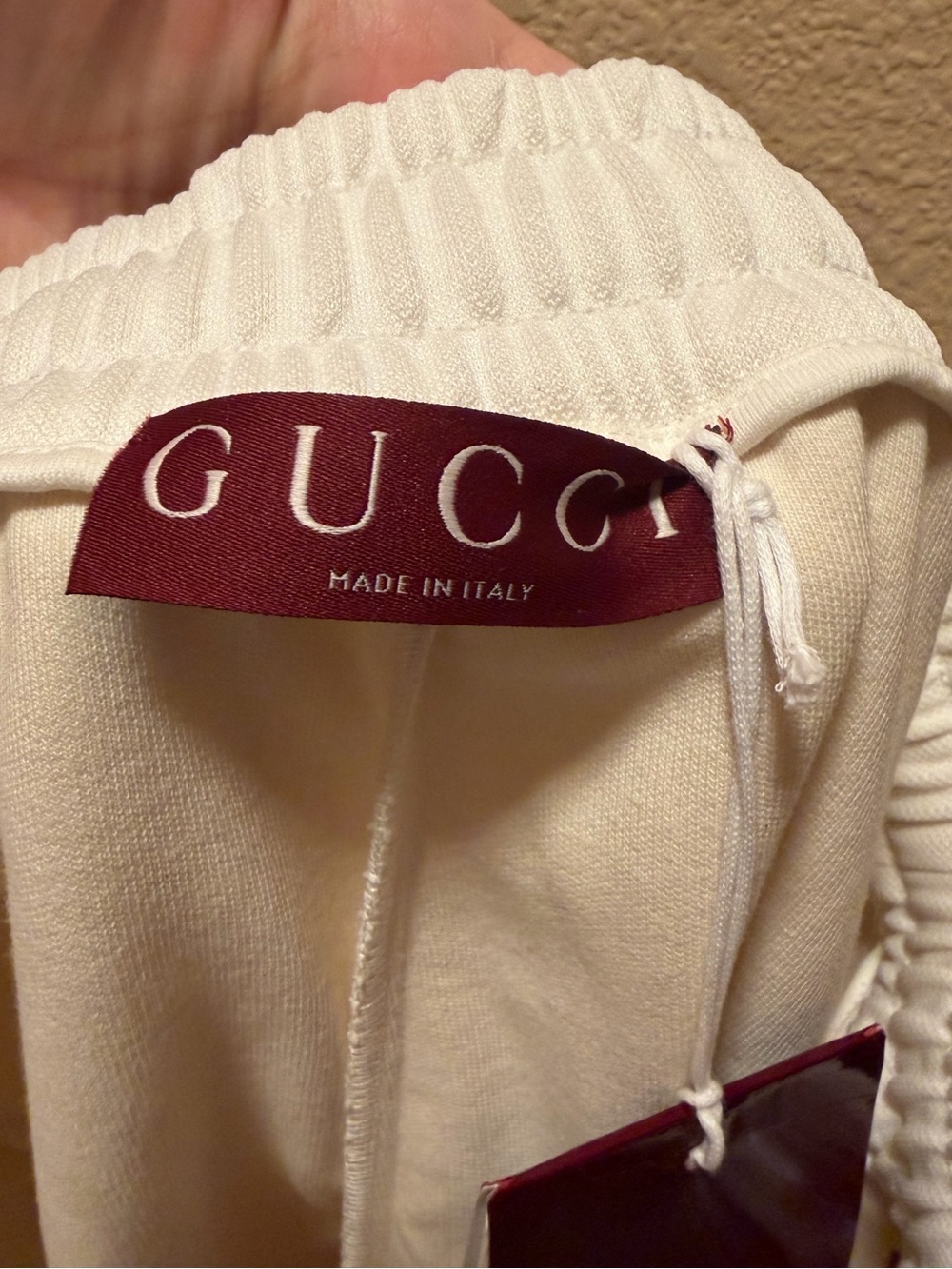 New Authentic Gucci Logo Colors Shorts White Size XL / 32 - 38 Waist - Picture 12 of 14